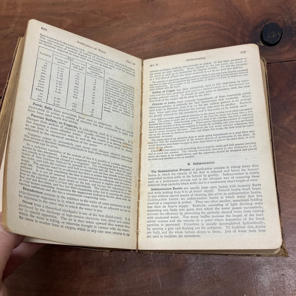 American Civil Engineers' Pocket Book Merriman 1916 Third Ed. John Wiley & Sons - Picture 8 of 11